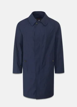 New Gloverall Blake Raincoat with Detachable Warmer Navy