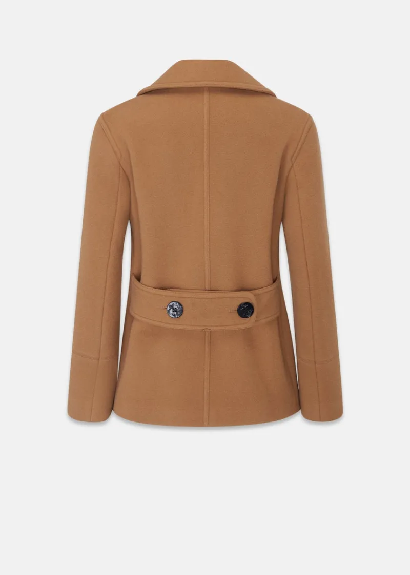 New Gloverall Bronte Peacoat Camel
