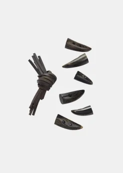 Hot Gloverall Brown Horn Toggles