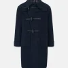 Outlet Gloverall Byron Duffle Coat Navy