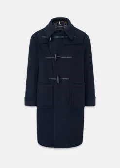 Outlet Gloverall Byron Duffle Coat Navy