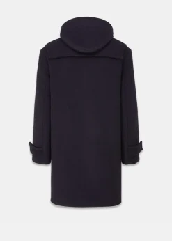 Outlet Gloverall Cashmere Drake Duffle Coat Midnight