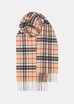Sale Gloverall Cashmere Scarf Camel Thomson