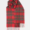 Discount Gloverall Cashmere Scarf Royal Stewart