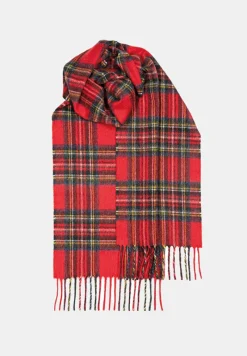 Discount Gloverall Cashmere Scarf Royal Stewart