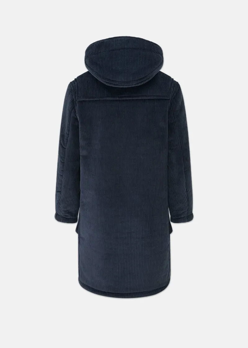 New Gloverall Children's Corduroy Duffle Coat Navy