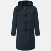 Fashion Gloverall Children's Gabardine Showerproof Duffle Coat Navy