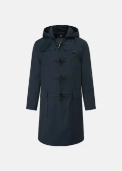 Fashion Gloverall Children's Gabardine Showerproof Duffle Coat Navy