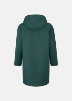 Discount Gloverall Children's Gabardine Showerproof Duffle Coat Green