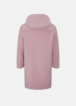 Online Gloverall Children's Herringbone Wool Duffle Coat Rose