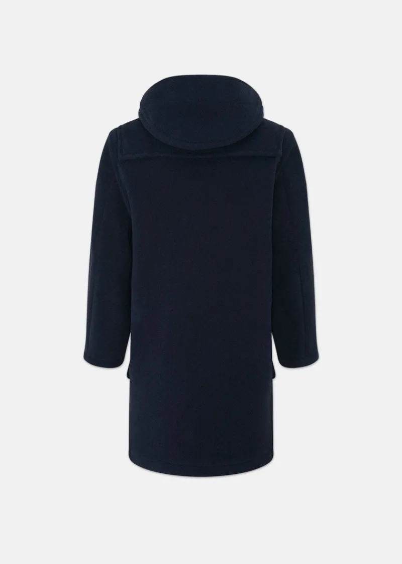 Best Gloverall Children's Herringbone Wool Duffle Coat Navy