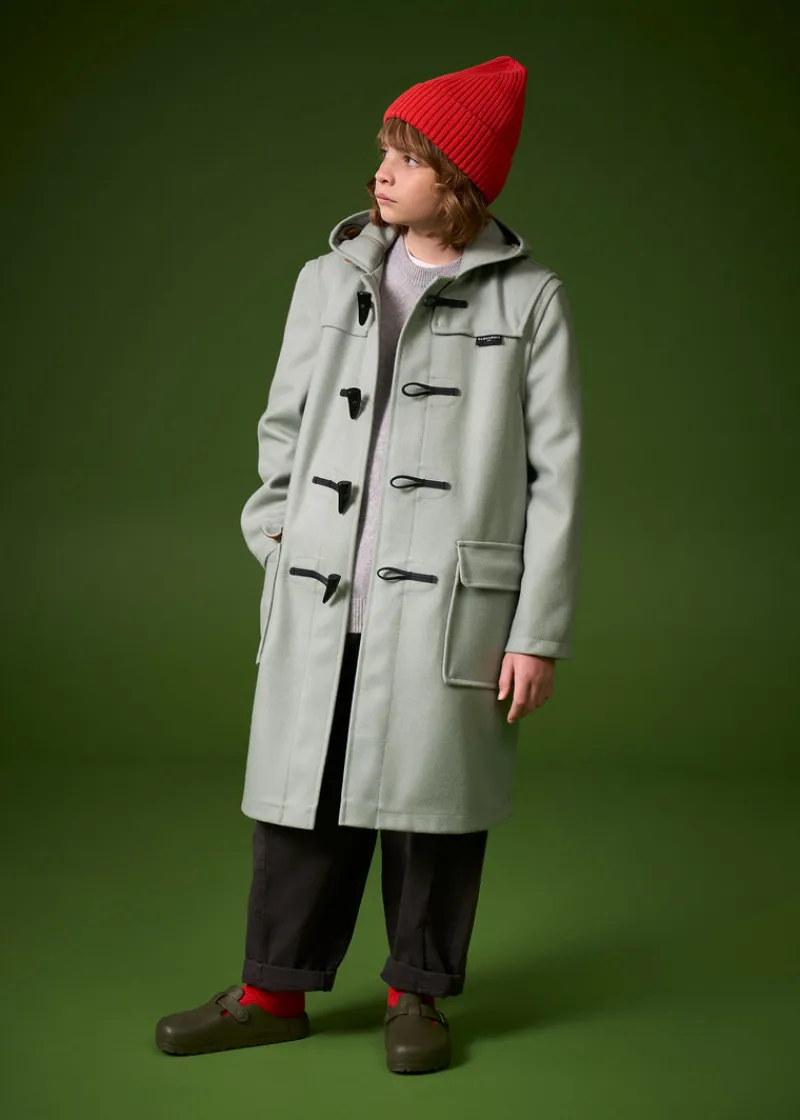 Hot Gloverall Children's Melton Wool Duffle Coat Cranberry