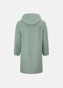 Sale Gloverall Children's Melton Wool Duffle Coat Sage