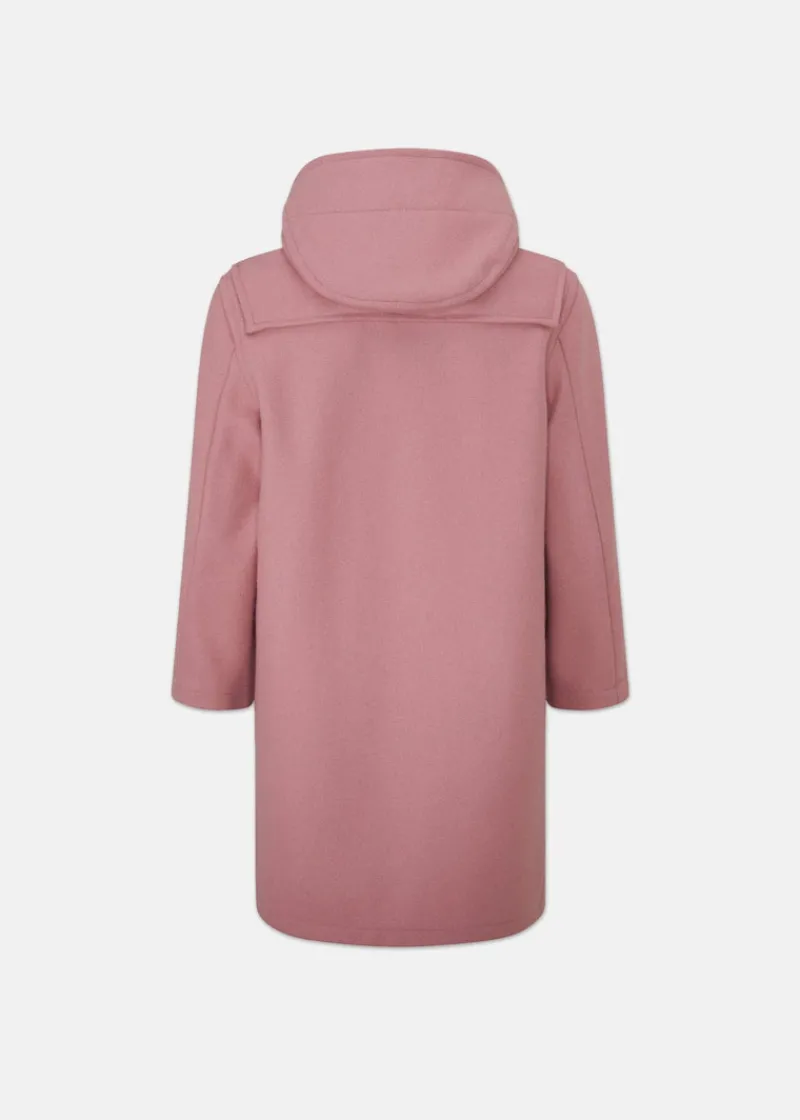 New Gloverall Children's Melton Wool Duffle Coat Pastel Pink