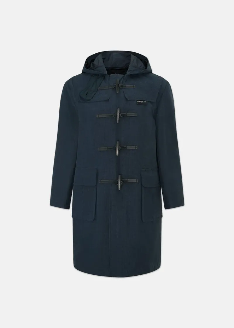 Clearance Gloverall Children's Ripstop Showerproof Duffle Coat Navy