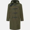 New Gloverall Children's Ripstop Showerproof Duffle Coat Khaki