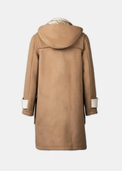 Outlet Gloverall Collared Alison Duffle Coat Camel