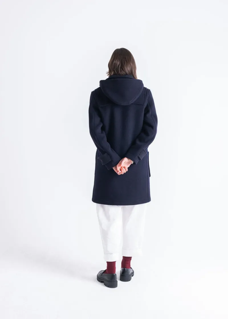 Best Gloverall Collared Alison Duffle Coat Navy