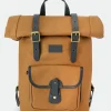 Clearance Gloverall Croots x Rolltop Backpack Tan