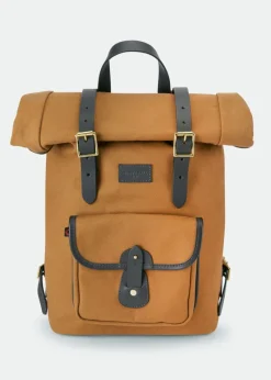 Clearance Gloverall Croots x Rolltop Backpack Tan
