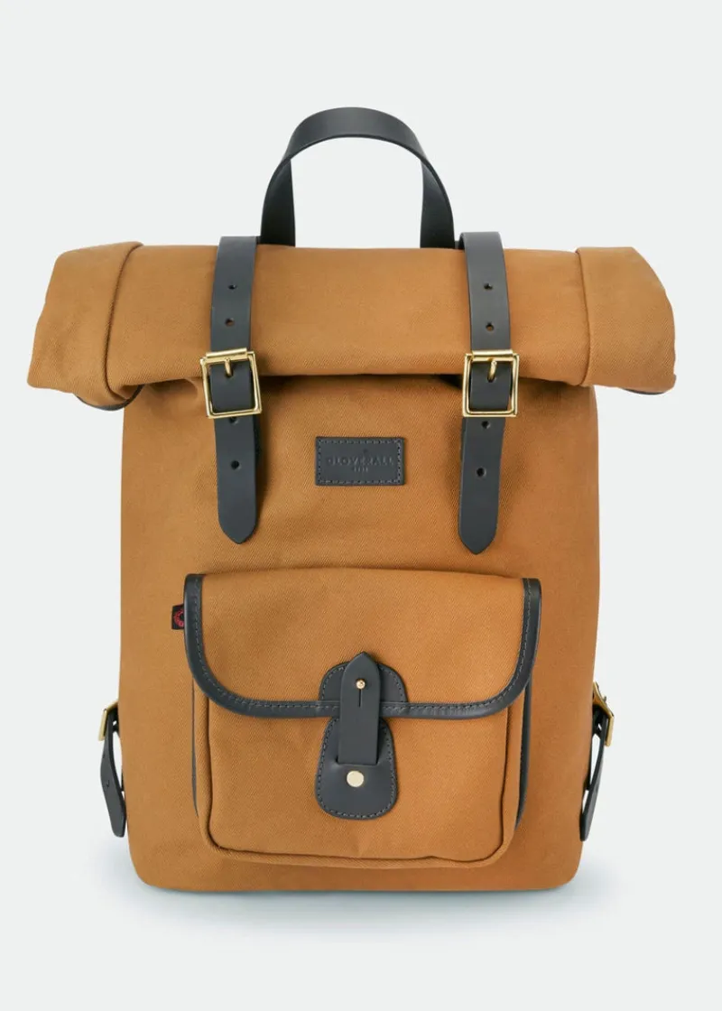 Clearance Gloverall Croots x Rolltop Backpack Tan