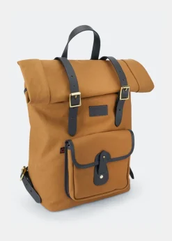 Clearance Gloverall Croots x Rolltop Backpack Tan