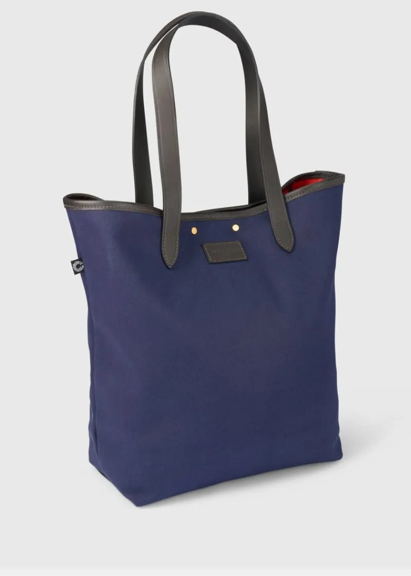 New Gloverall Croots x Tote Bag Navy
