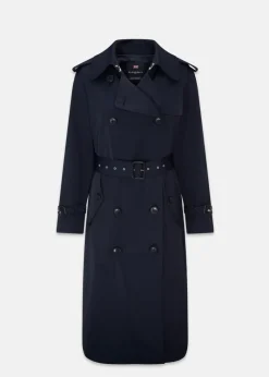 Sale Gloverall Darcy Trench Coat Navy
