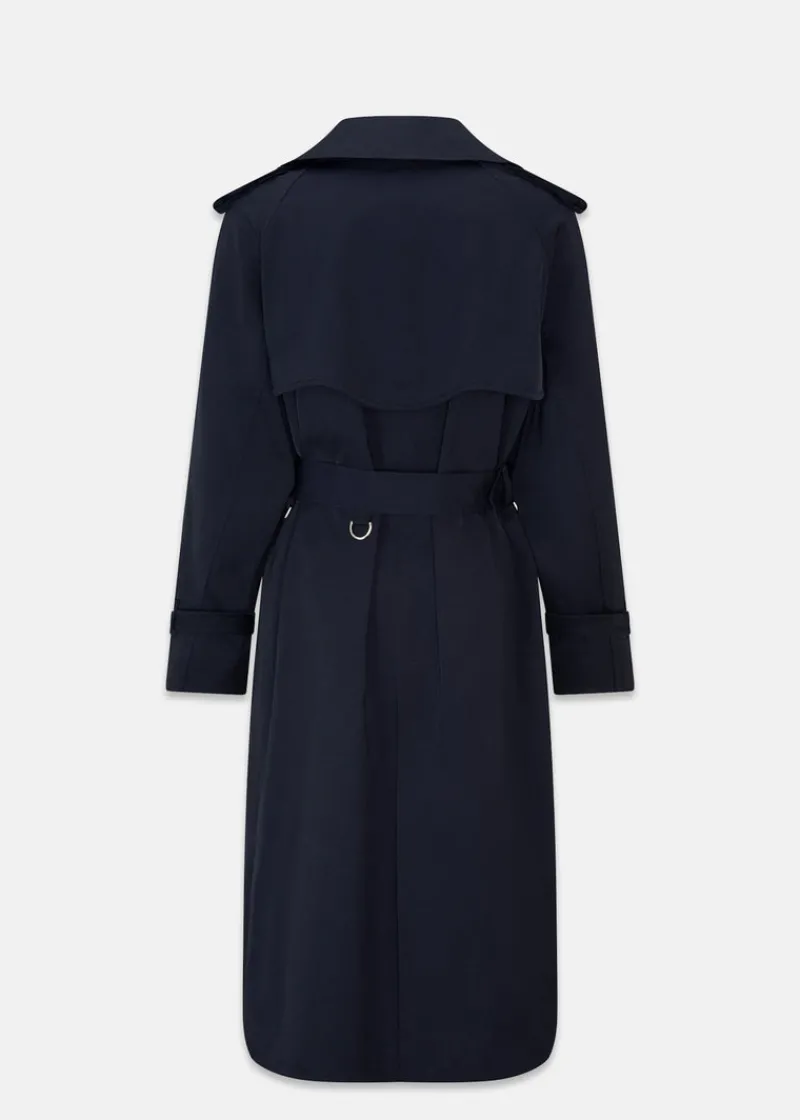 Sale Gloverall Darcy Trench Coat Navy