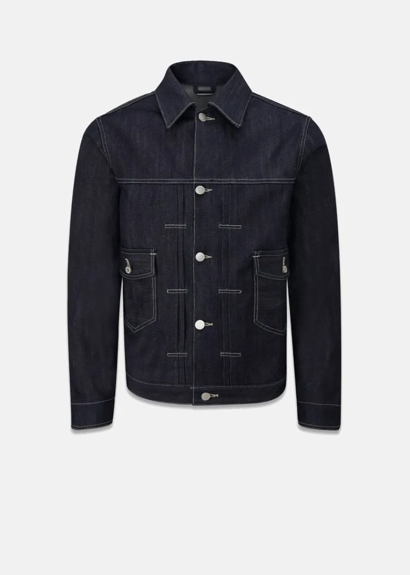 New Gloverall Dawson Denim Type II Jacket Indigo
