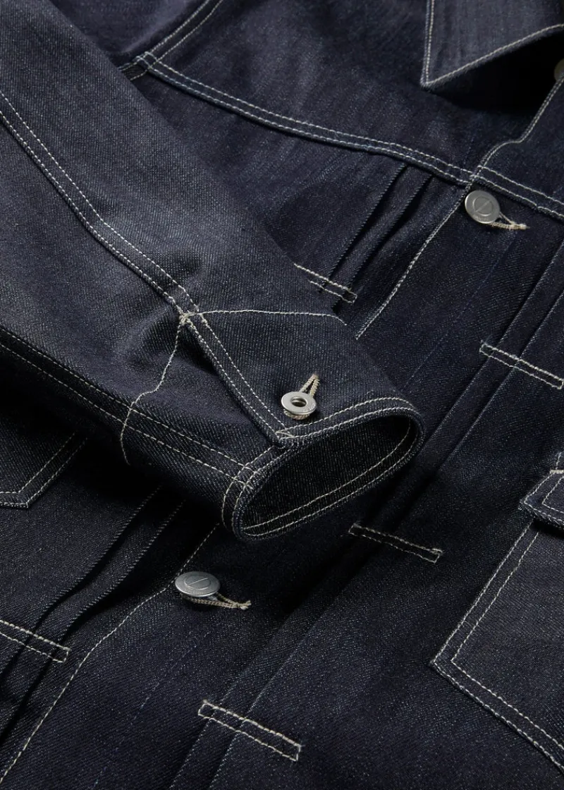 New Gloverall Dawson Denim Type II Jacket Indigo
