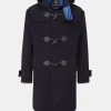 Sale Gloverall Drake Duffle Coat Navy