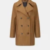 Best Gloverall Ellen Peacoat Camel