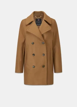 Best Gloverall Ellen Peacoat Camel
