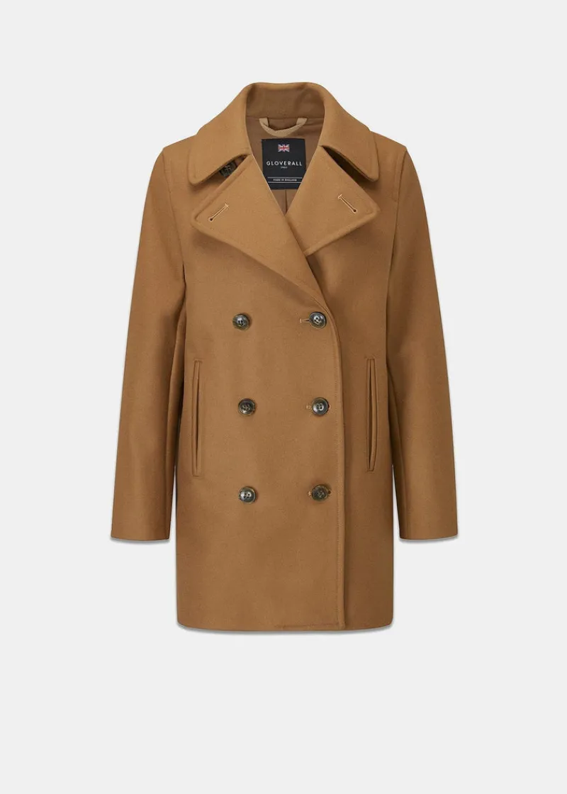 Best Gloverall Ellen Peacoat Camel