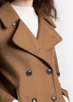 Best Gloverall Ellen Peacoat Camel