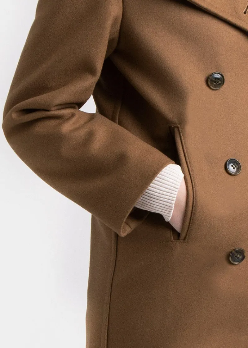Best Gloverall Ellen Peacoat Camel