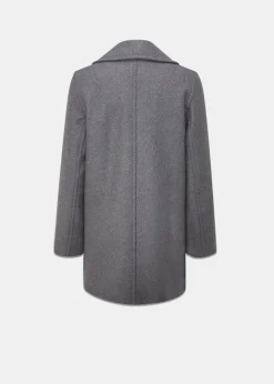 Clearance Gloverall Ellen Peacoat Grey