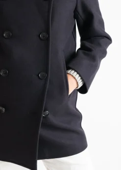 Discount Gloverall Ellen Peacoat Navy