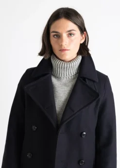 Discount Gloverall Ellen Peacoat Navy