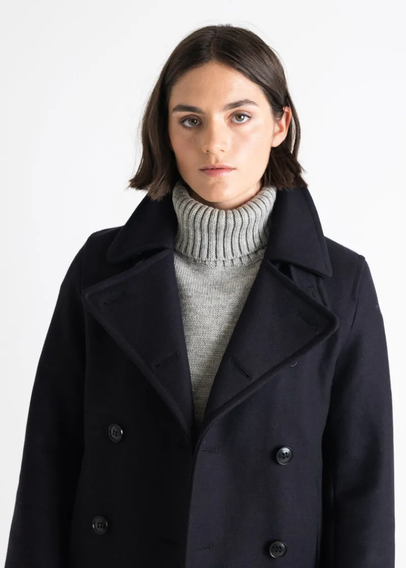 Discount Gloverall Ellen Peacoat Navy