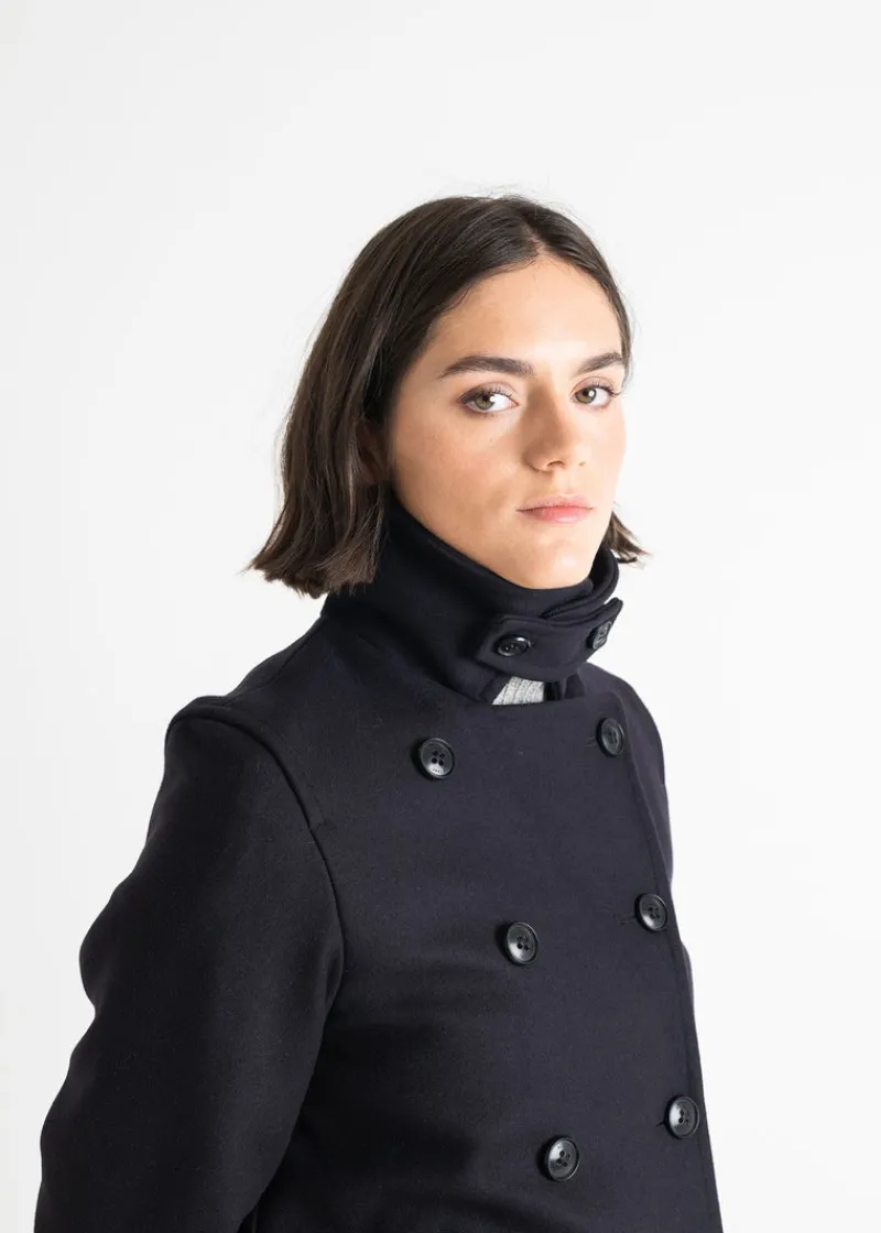 Discount Gloverall Ellen Peacoat Navy