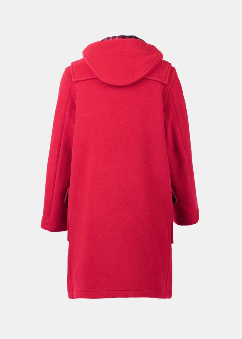 Online Gloverall Freda Duffle Coat Cranberry
