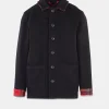 New Gloverall George Jacket Black Royal Stewart