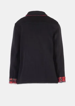 New Gloverall George Jacket Black Royal Stewart