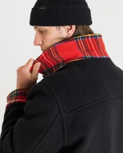 New Gloverall George Jacket Black Royal Stewart
