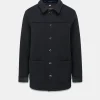 Fashion Gloverall George Jacket Navy Black Watch