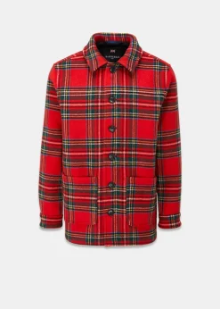 Best Gloverall George Jacket Royal Stewart Black