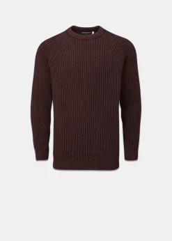 Hot Gloverall Gerippter Fischerpullover für Herren