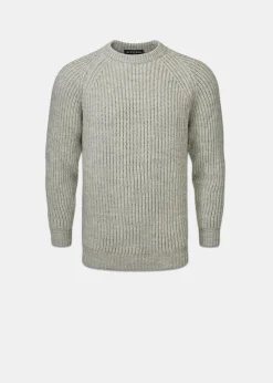 Discount Gloverall Gerippter Fischerpullover für Herren
